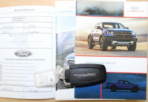 2019 Ford Ranger Raptor PX MkIII 4X4