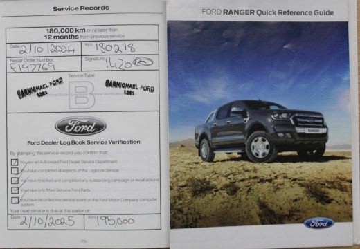 2017 Ford Ranger XLT PX MkII 4X4