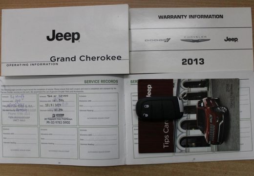 2013 Jeep Grand Cherokee Laredo WK 4X4